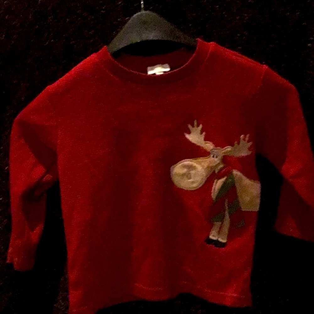 EXTREMELY RARE!!!!! Boys Christmas rain deer shirt
